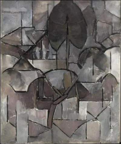 Qui a peint "Paysage avec arbres" ?