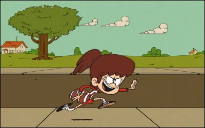 Quelles sont les initiales des sports que Lynn Loud junior a sur son bras durant la période où elle doit gagner dans ces domaines ?
 (épisode : basket goal)