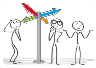 Au pied de quelle structure se retrouve-t-on lorsqu'on n'a plus le choix et qu'il faut se décider à prendre une décision importante ?