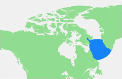 Quel est le nom de cette mer en L, une partie de l'océan Atlantique entre le Canada et le Groenland ?