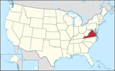 Cet État de la côte est des États-Unis, est connu pour sa riche histoire coloniale et sa contribution à la fondation des États-Unis. Il abrite également de nombreuses bases militaires et des sites historiques tels que Monticello, la demeure de Thomas Jefferson. Quel est son nom ?