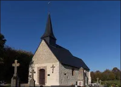 Vous avez sur cette image l'église Saint-Taurin, à Englesqueville-en-Auge. Commune Calvadosienne, elle se situe dans l'ex région ...