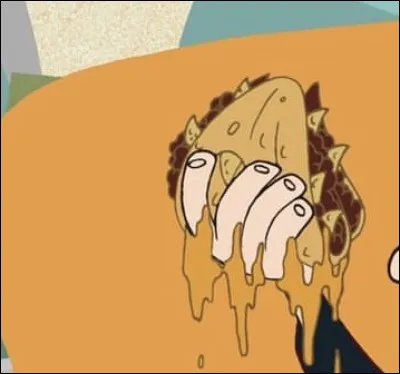 Dans quel dessin animé peut-on voir ce tacos ?