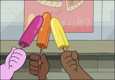 Dans quel dessin animé peut-on voir ces glaces ?