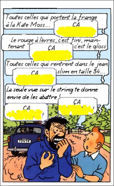 2009 > Un certain Helmut [...mais lequel ?] commencerait-il à nous taper sur le système ? Pas si sûr !