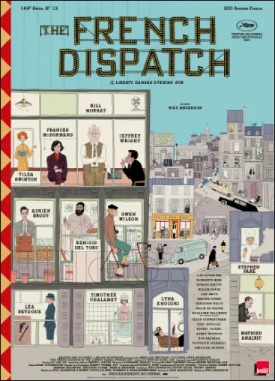 Laquelle de ces chansons est dans "The French Dispatch" ?