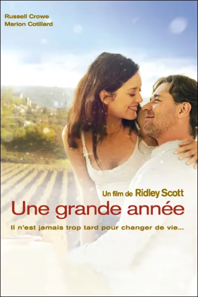 ... est une chanson qui figure dans le film "Une grande année".