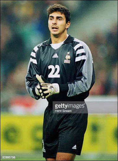 Qui est ce gardien de but, remplaçant en équipe de France de 1997 à 2001 ?