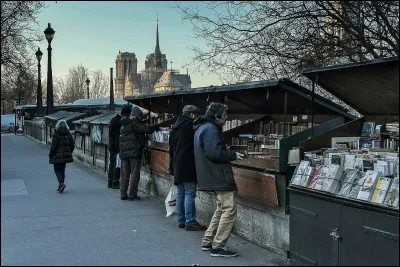 Si vous vous promenez sur les quais de Seine de Paris, vous pourrez voir les grandes boîtes rouges des bouquinistes.