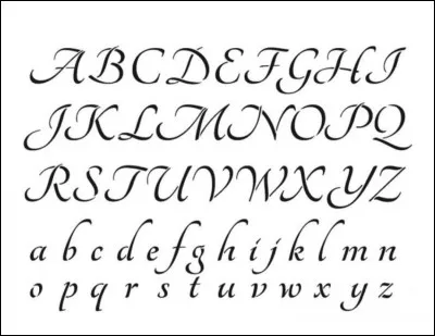 Quelle est la première lettre de ton prénom ?