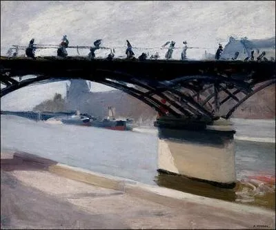 Il a effectu 3 sjours  Paris entre 1906 et 1910. Quel pont a-t-il reprsent ?