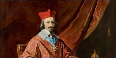 De quel roi le cardinal de Richelieu fut-il ministre ?