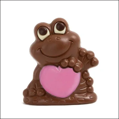 Quel animal représente cette sculpture en chocolat ?