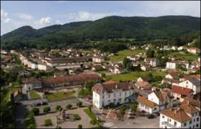 Cette petite ville de montagne du département des Vosges, peuplée de 3500 habitants, c'est Rupt sur ...