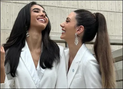 Quels pays représentaient Maria Varela et Fabiola Valentin, qui se sont mariées, quand elles se sont rencontrées lors du concours de Miss Grand International ?
