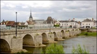 Cette petite ville de 4400 habitants du département de Loir-et-Cher, située au sud de Blois, c'est Selles sur ...