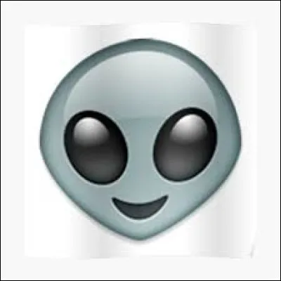 Et l'émoji ''alien'', comment le fait-on ?