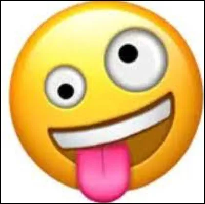 Comment peut-on réaliser l'émoji tirant la langue, ''narguant'' ?