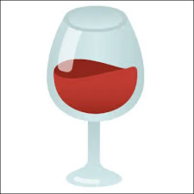 Comme réalise-t-on l'emoji du verre de vin rouge ?