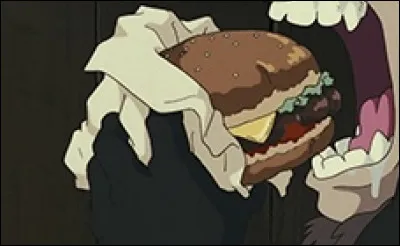 Dans quel Ghibli pouvons-nous voir ce hamburger ?