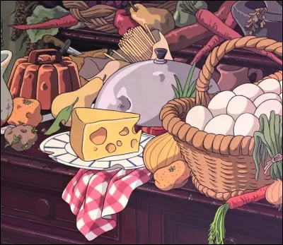 Dans quel Ghibli pouvons-nous voir ces ingrédients de cuisine ?