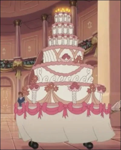 Dans quel Disney pouvons-nous voir ce gâteau ?