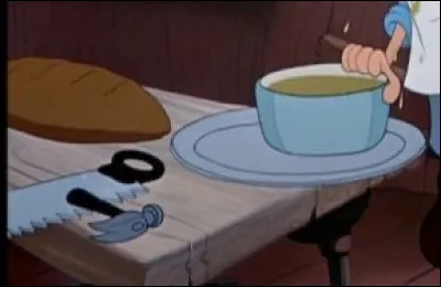 Dans quel Disney pouvons-nous voir cette soupe et cette baguette de pain ?