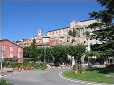 Cette petite ville de 4800 habitants du département de l'Ardèche, c'est La Voulte sur ...