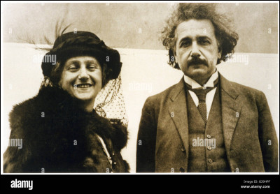 Comment s'appelle l'épouse d'Albert Einstein ?