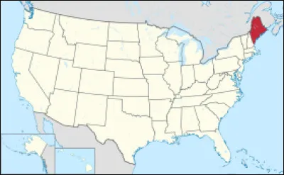 Cet État est situé à lextrême nord-est des États-Unis, dans la région de la Nouvelle-Angleterre. En 1820 la province devient un État de la jeune nation américaine. Quel est-il ?
