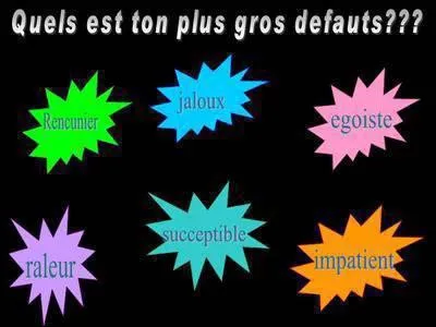 Quel est ton pire défaut ?