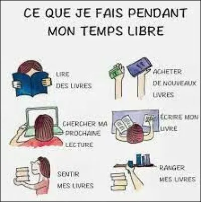 Même question. Pendant ton temps libre, qu'aimes-tu faire ?