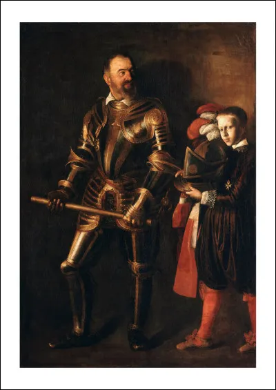 Comment appelle-t-on le personnage situé à la droite du tableau ?