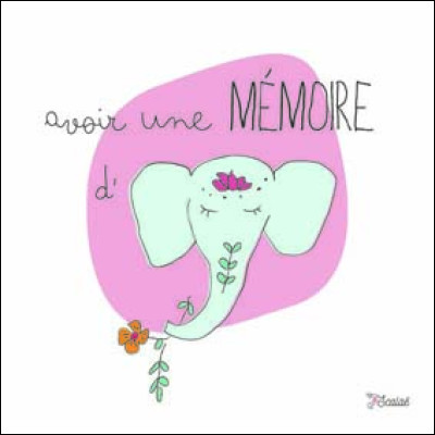 Avoir une mémoire d'éléphant signifie :