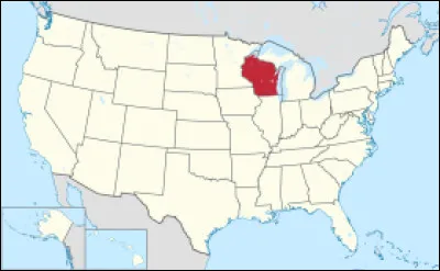Bordé par deux grands lacs, le lac Michigan et le lac Supérieur, et ayant pour plus grande ville Milwaukee, cet État se situe dans le Midwest des États-Unis. Quel est-il ?
