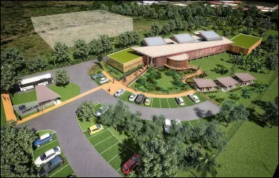 Dans quelle commune se trouve le "Carbet des sciences" ?