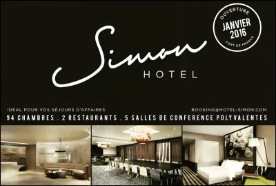 Combien d'étoiles possède le Simmon Hotel ?