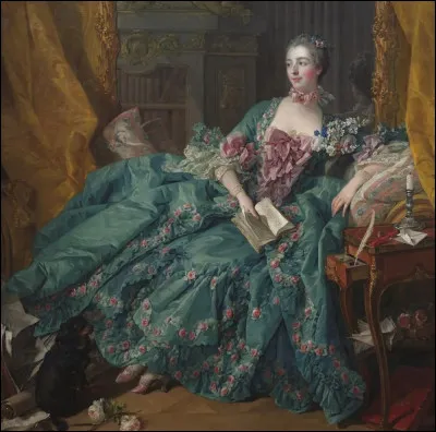Art : Quel peintre est l'auteur en 1756 de ce "Portrait de la marquise de Pompadour" ?