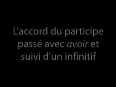 Langue française : Complétez la phrase suivante : "Les jeunes femmes que j'ai ... marcher dans la rue étaient belles.