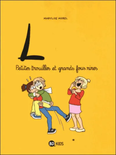 Cette série traite des problèmes du quotidien des enfants (peur du dentiste, de la rentrée, travail scolaire, vol, etc.) : comment s'appelle l'héroïne, dont le nom est le titre de cette BD ?