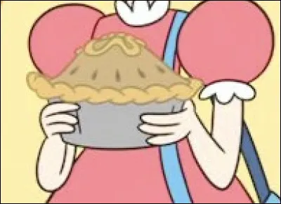 Dans quel dessin animé pouvons-nous voir cette tarte ?