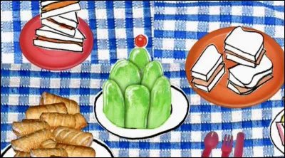 Dans quel dessin animé pouvons-nous voir ces plats ?