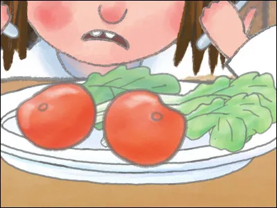 Dans quel dessin animé pouvons-nous voir ces fruits et légumes ?