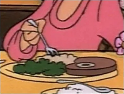 Dans quel dessin animé pouvons-nous voir ce plat ?