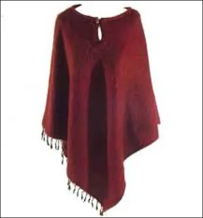 Comment s'appelle cette veste originaire d'Amérique et qui ressemble à une cape ?