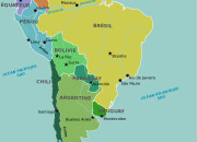 Quiz Les pays d'Amérique du Sud part.2