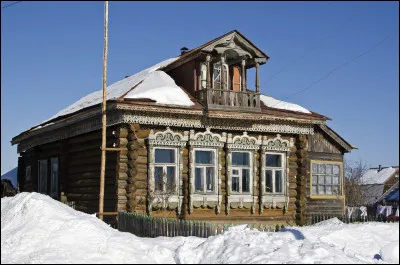 Quel nom donne-ton à une maison de campagne en Russie ?