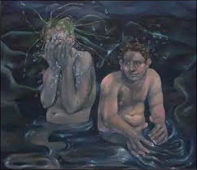 L'artiste Camille Bernard a peint cette oeuvre, laquelle, avec un tout petit soupçon d'imagination, pourrait sortie du film... ?