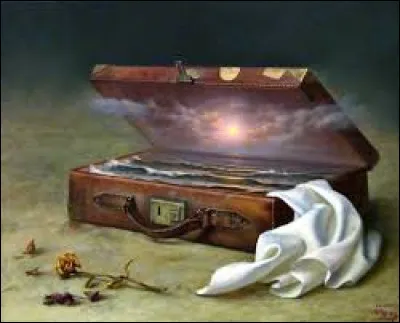 Autre oeuvre de l'artiste Alex Anemany, cette nature morte semble tirée du film...