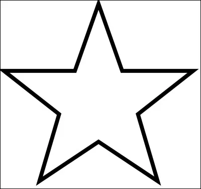 De quelle religion l'étoile à cinq branches est-elle un symbole ?